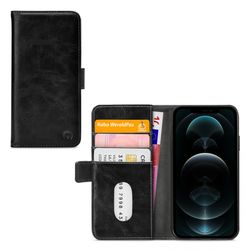 Mobilize Elite Gelly iPhone 12 Pro Max Pungetui med Seddelrum - Sort