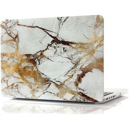 Mobigear Marble MacBook Pro 13 pollici (2012-2015) Cover rigida per MacBook - Marrone - Modello A1425 / A1502