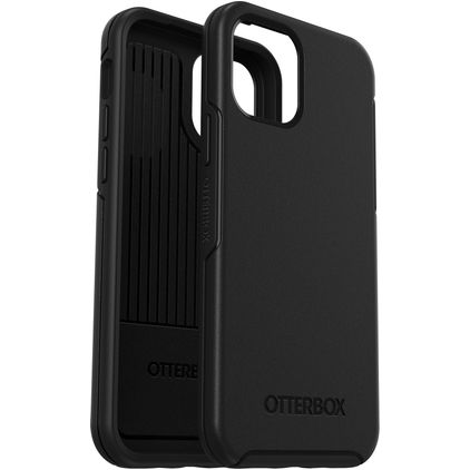OtterBox Symmetry iPhone 12 Funda Plástico rígido Carcasa Antigolpes - Negro