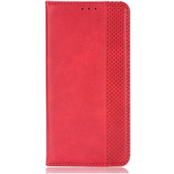 Mobigear Sensation Vivo Y76 Funda tipo libro Cartera - Rojo