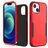 Mobigear Ultra Tough iPhone 15 Funda Plástico rígido Carcasa Antigolpes - Rojo