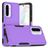 Mobigear Heavy Armor Samsung Galaxy A36 Hårdt Bagsidecover Stødsikkert - Lilla