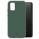Mobilize Rubber Gelly Samsung Galaxy A02s Joustava TPU Suojakuori - Matt Green
