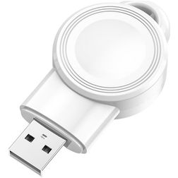 Mobigear Magnetic Keyring Laturi Apple Watch 2,5W 1A - Valkoinen