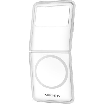 Mobilize Naked Protection Transparente Samsung Galaxy Z Flip 7 MagSafe Funda Plástico rígido Carcasa Antigolpes - Transparente