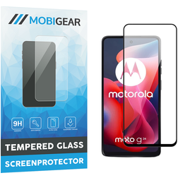 Mobigear Premium Motorola Moto G24 Tvrzené sklo Ochrana displeje - kompatibilní s pouzdry - Černá