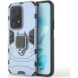 Mobigear Armor Ring HONOR 200 Lite Hard Case Back cover Shockproof with Ring Holder - Navy Blue