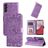 Mobigear Sunflower Samsung Galaxy A14 Funda tipo libro Cartera - Morado