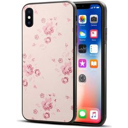 Mobigear Design iPhone XS Max Flexible TPU Back cover - Peach