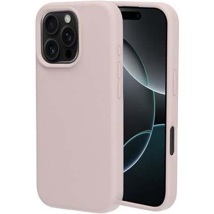 Mobiparts iPhone 16 Pro Silikon Zadní kryt - Soft Salmon