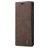 CaseMe 013 Samsung Galaxy A71 Funda tipo libro Cartera - Marrón