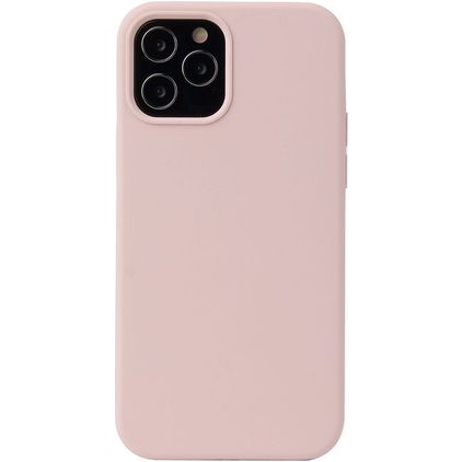 Mobigear Rubber Touch iPhone 13 Pro Max Silicone Back cover - Sand Pink