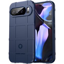 Mobigear Rugged Shield Google Pixel 10 Pro XL TPU flessibile Back cover Antiurto - Blu
