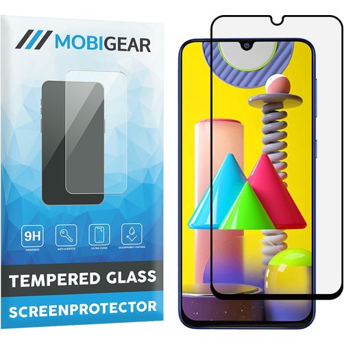 Mobigear Premium Samsung Galaxy M31 Vidro temperado Película de ecrã - Compatível com capas - Preto