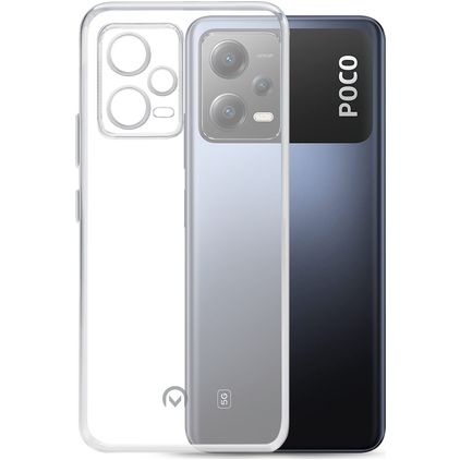 Mobilize Gelly Transparente POCO X5 TPU flexível Capa traseira - Transparente