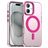Mobigear Shockproof iPhone 18 MagSafe Hårdt Bagsidecover - Rød
