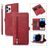 Mobigear Zipper iPhone 14 Pro Wallet case - Red