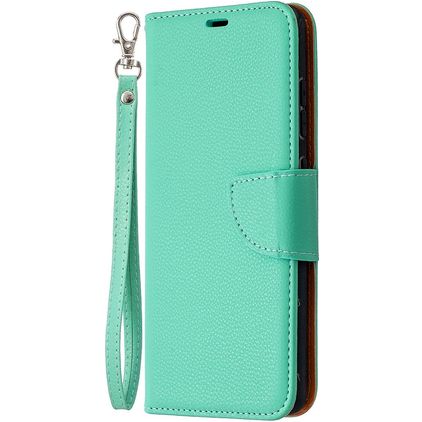 Mobigear Excellent Samsung Galaxy S20 FE Pungetui med Seddelrum - Turkis