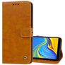 Mobigear Wallet Samsung Galaxy J6 Plus Lompakkokotelo + Setelitasku - Konjakki