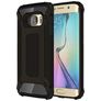 Mobigear Outdoor Samsung Galaxy S6 Edge Fodral Hårdplast Skal Stötsäkert - Svart