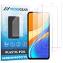 Mobigear Xiaomi Redmi 9C Película de ecrã em plástico - Compatível com capas (Pack de 3)