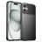 Mobigear Groove iPhone 16 Plus TPU flexível Capa traseira - Preto