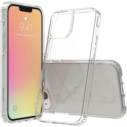 Mobigear Crystal Transparente iPhone 13 Funda Plástico rígido Carcasa - Transparente