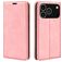 Mobigear Retro Slim iPhone 18 Pro Wallet case - Pink