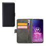 Mobilize Classic Gelly Wallet Motorola One Zoom Funda tipo libro Cartera - Negro