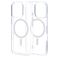 Mobiparts Hardcover Gennemsigtig iPhone 16 Pro MagSafe Hårdt Bagsidecover - Gennemsigtig