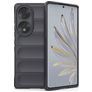 Mobigear Bumpy HONOR 70 Elastyczne TPU Etui plecki - Dark Grey