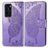 Mobigear Butterfly Huawei P40 Lompakkokotelo + Setelitasku - Violetti
