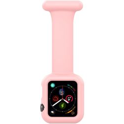 Mobigear Clip Case Sesterský řemínek Apple Watch Řemínek Špendlík - 46/45/44 mm - Růžová