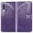 Mobigear Butterfly Samsung Galaxy A50 Cover a libro portafoglio - Viola