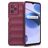Mobigear Bumpy Realme C35 Flexibilní TPU Zadní kryt - Vínová