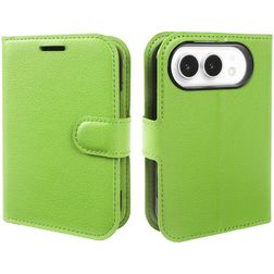 Mobigear Classic iPhone Duo Cover a libro portafoglio - Verde