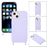 Mobigear Lanyard iPhone 14 Plus Silicone Capa com cordão - Roxo