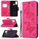 Mobigear Butterfly HONOR 9X Lite Cover a libro portafoglio - Rosa