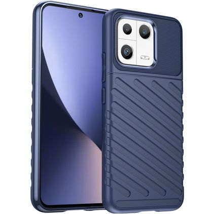 Mobigear Groove Xiaomi 13 Flexibel TPU Skal - Blå