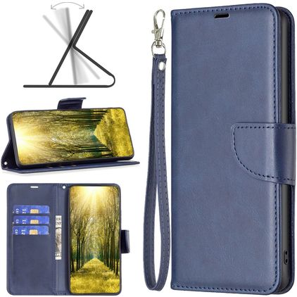 Mobigear Excellent Google Pixel 7a Cover a libro portafoglio - Blu
