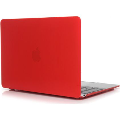 Mobigear Glossy MacBook Pro 13 tommer (2016-2023) Hardshell Laptopcover MacBook Case - Rød - Model A1706 / A1708 / A1989 / A2159 / A2289 / A2251 / A2338