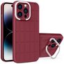 Mobigear Cube iPhone 14 Pro Hard Case Back cover with Stand - Red
