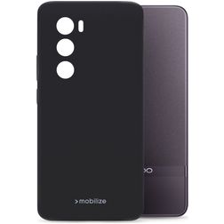 Mobilize Rubber Gelly OPPO Reno 12 Pro Flexibel TPU Skal - Svart