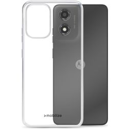 Mobilize Gelly Trasparente Motorola Moto E14 TPU flessibile Back cover - Trasparente
