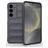 Mobigear Bumpy Samsung Galaxy S25 TPU flexível Capa traseira - Cinzento