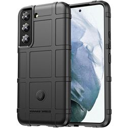 Mobigear Rugged Shield Samsung Galaxy S24 Joustava TPU Suojakuori Iskunkestävä - Musta
