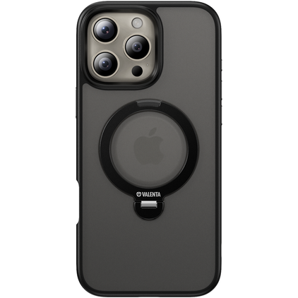 Valenta Frost iPhone 16 Pro Max MagSafe Kova Suojakuori - Musta
