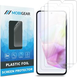Mobigear Samsung Galaxy A36 Screen Protector Film - Case Friendly (3-Pack)