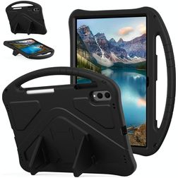 Mobigear AeroArmor Samsung Galaxy Tab S11 Ultra Espuma EVA Capa traseira + Suporte para caneta stylus + Suporte - Preto