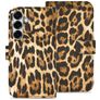My Style Flex Wallet Samsung Galaxy S25 Plus Funda tipo libro Cartera - Wild Leopard